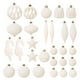 thumbnail image 1 of 28-Pack Flocked Shaped Christmas Balls Decorative Ornaments For Christmas Tree, 1 of 7