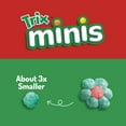 thumbnail image 3 of Trix Minis Breakfast Cereal, Fruity Corn Puffs with Whole Grains, 3 of 10