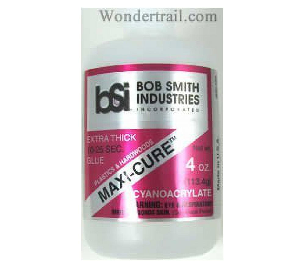 Maxi-Cure Extra Thick 4oz Pocket CA Adhesive Glue Bob Smith Industries