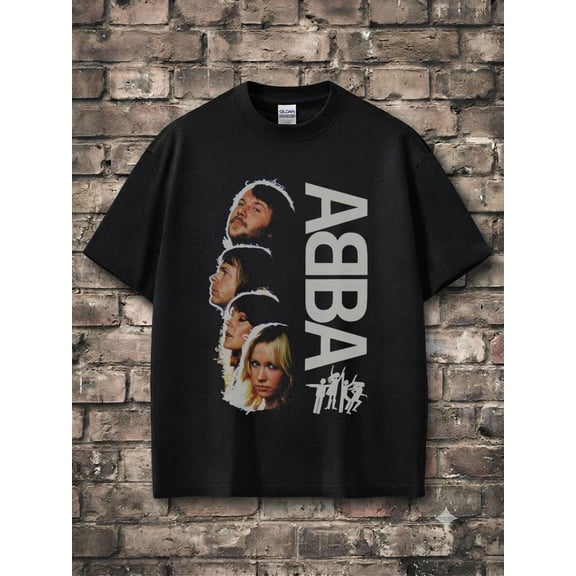 ABBA Vintage Donna Dynamos T-Shirt, Mamma Mia Retro Musical Tee