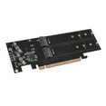 thumbnail image 4 of Adaptador PCIe 4.0 x16, Instalácico Fácil Profesional PA04 RTK 4x32Gbps Compact Quad M.2 NVME A PCIe 4.0 X16 Adaptador para Computadora, 4 of 7