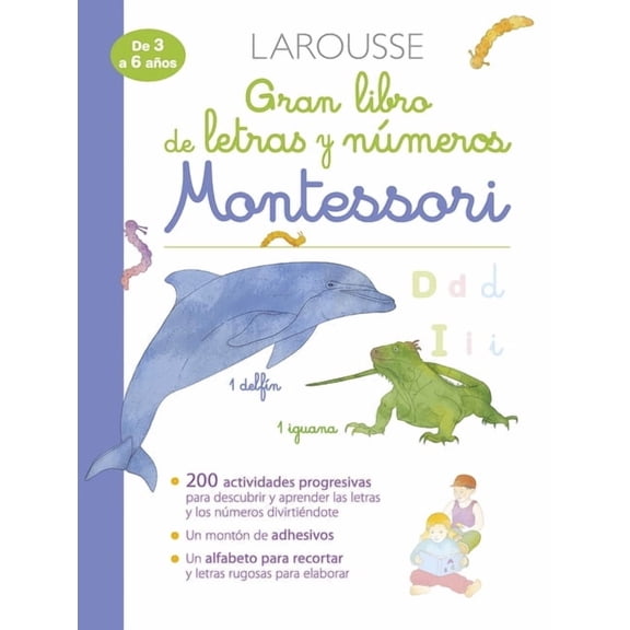 Gran Libro de Letras Y Números Montessori, (Paperback)