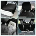 thumbnail image 5 of For 2018–2023 Honda Odyssey FH Group Neoprene Custom Fit Waterproof Car Seat Covers - Full Set Black, 5 of 6