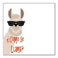 thumbnail image 1 of DistinctInk Custom Bumper Sticker - 6" x 6" Decorative Decal - White Background - Cómo se Llama?, 1 of 2