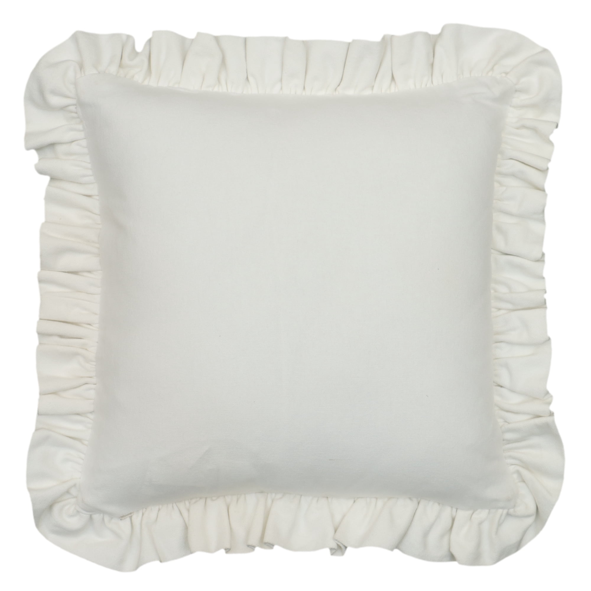 The Pioneer Woman White Denim Square Pillow