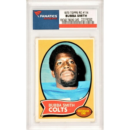 Nfl Rookies - Bubba Smith Baltimore Colts 1970 Topps Rookie #114 Card