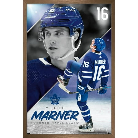 NHL Toronto Maple Leafs – Mitch Marner 22 Wall Poster 22.375 x 34 Framed