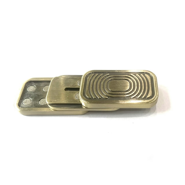 Vogacara Bloques deslizantes de 3 etapas, fuerte fuerza, piedra imán, tarjeta de empuje, escritorio de oficina de Metal, juguetes Juguetes