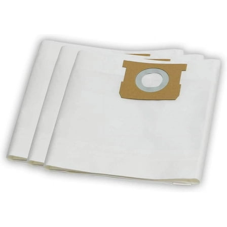Replacement for Vacmaster-VDBL 12-14-16 Gallon Dust Filter Bags,White, 3 Pack