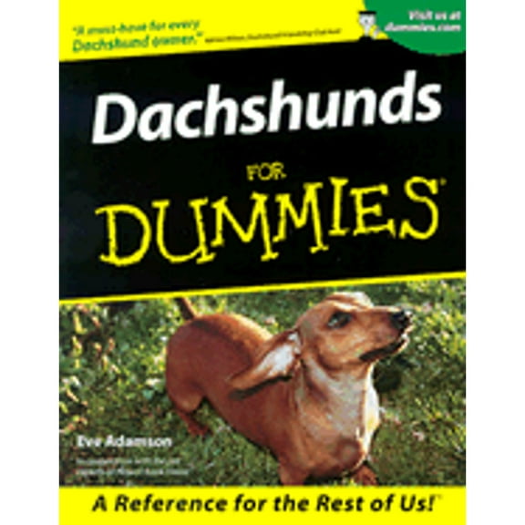 Pre-Owned Dachshunds for Dummies (Paperback) 0764552899 9780764552892