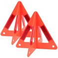 thumbnail image 1 of Minkissy 2Sets Reflective Warning Triangle For Car Safety And Roadside Emergencies, 1 of 4