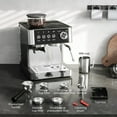 thumbnail image 4 of KNDKO Professional 20-Bar Espresso Machine With Built-In Grinder – Precision Extraction, Integrated Milk Frother Wand For Cappuccinos/Lattes, And Compact Design., 4 of 9