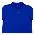 thumbnail image 3 of Playera Polo George Caballero Liso Azul Rey Talla CH, 3 of 4