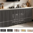 thumbnail image 7 of Cabinet Curtain,Adhesive Dust Proof Window Cover,Printed Kitchen Fabric for Pantry Blocking Light and Household Dust Prevention, 7 of 7