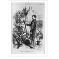 thumbnail image 2 of Historic Framed Print, Root, hog, or die - Christopher Columbus Bennett [James Gordon Bennett, 1841-1918, Publ. of N.Y. Herald] has discovered the true Indian policy, 17-7/8" x 21-7/8", 2 of 9