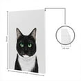 thumbnail image 4 of Wayfare Art Canvas Prints Poster, 8 x 10 inch Wall Decor Canvas Artwork, Tuxedo Cat White Chin, 4 of 7