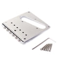 thumbnail image 3 of Chrome Electric Guitar Bridge, 6 Mounts, Single Coil Humbucker Pickup for, 3 of 8