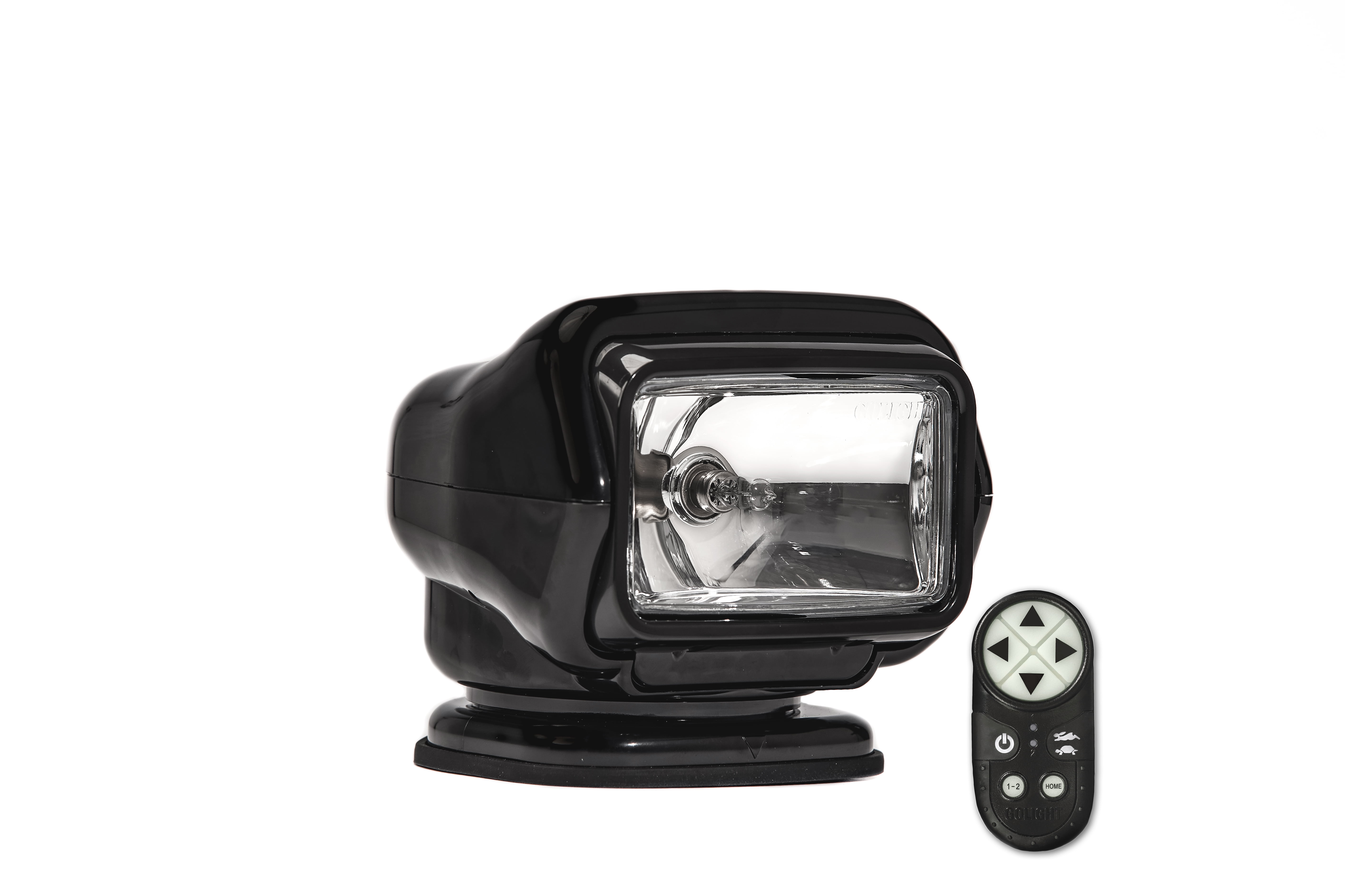 Larson Electronics - 48W LED Remote Control Spotlight - 12-24V DC - 4320  Lumens - Wireless Remote - Magnetic or Permanent Mount Capable