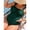 Multicolor 2, variant on Plus Size One-Piece Swimsuit with Cherry Print, Ruched Bust & Ruffled Straps
