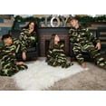 thumbnail image 2 of Camouflage One-Piece Hoodie Footed Pajama with Drop Seat |Fleece, with Hood, with Feet|Unisex Adult Men & Women One-Piece Sleepwear, 2 of 8