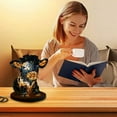 thumbnail image 4 of USB Cow Table Lamp Bedside Energy Saving Portable Farm Cow USB Small Bedside Table Lamp LED Desk Night Light Living Room Bedroom Home Desk Decoration Sunset Lamp Controlled, 4 of 7