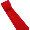 thumbnail image 3 of LAICAIW Men's Ties Solid Pure Color Plain Formal Black Ties For Men, 3 of 5