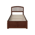 thumbnail image 5 of Richmond Twin Extra Long Bed with Footboard and Twin Extra Long Trundle in Walnut, 5 of 7