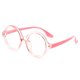 thumbnail image 4 of Gafas para niños con protección contra la luz azul, montura redonda de silicona, gafas con patas plegables, gafas de luz azul constante, gafas de lectura ligeras para bebés, 4 of 5