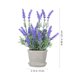 thumbnail image 2 of ADDHAT Planta Lavanda Falsa En Maceta Para De Oficina Y En Tonos, 2 of 7