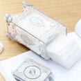 thumbnail image 3 of CAROOTU Makeup Remover Holder with Lid Self-Dispensing Easy Access Clear Cotton Swab, 3 of 5