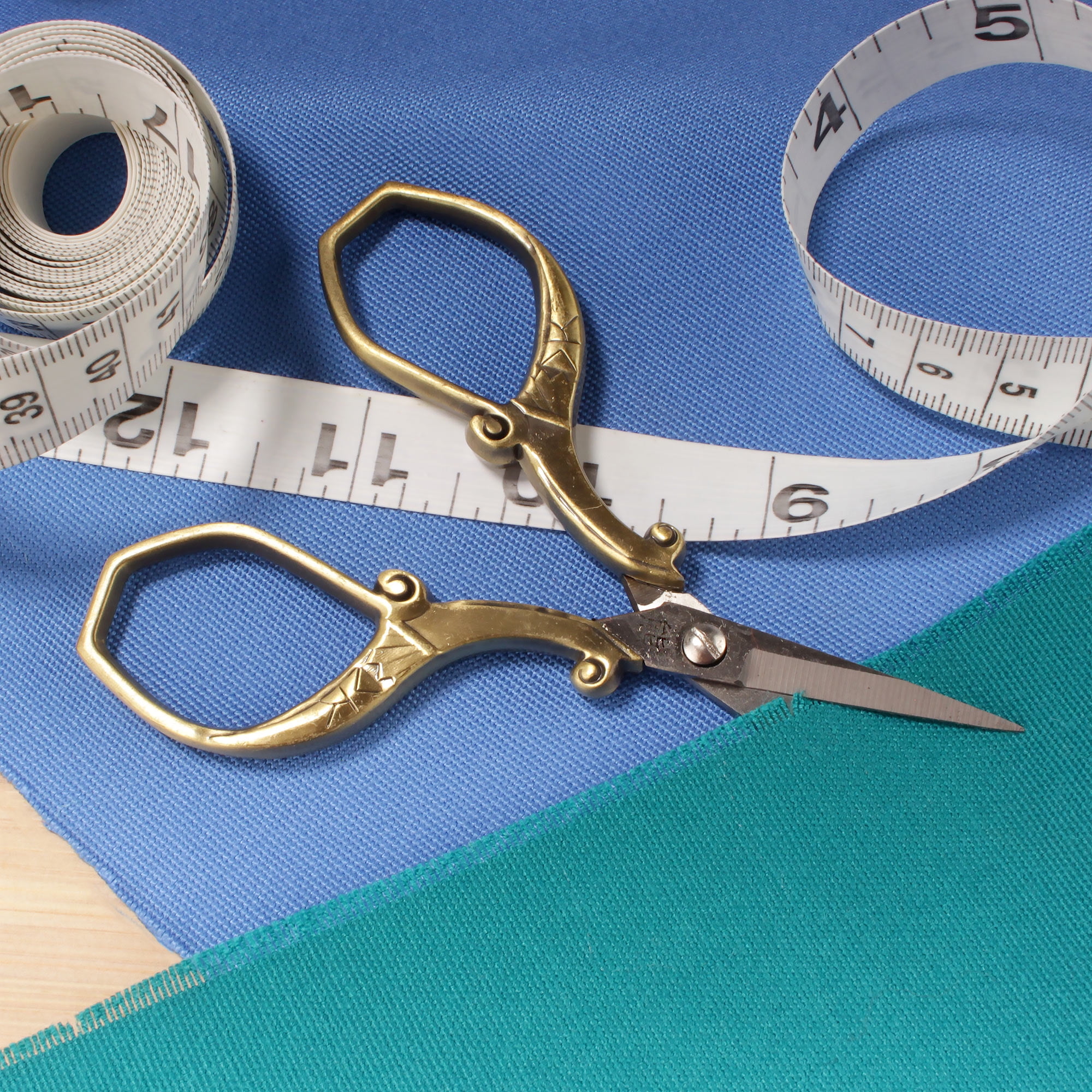 JubileeYarn Chinese Wing & Cloud Embroidery Craft Scissors - Antique Silver - 3 Pairs