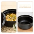 thumbnail image 5 of Youliang Ceramic Cooking Pot with Lid Stew Pot Noodle Bowl Hot Pot, 5 of 5
