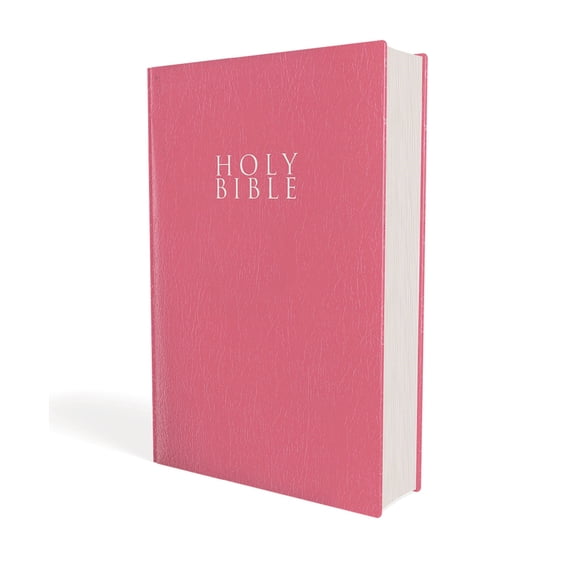 NIV Gift & Award Bible (Comfort Print)-Pink Leather-Look