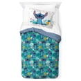 thumbnail image 2 of Lilo and Stitch Hawaiian Denim Kids 2-Piece Twin/Full Comforter Set, Reversible, Microfiber, 2 of 5
