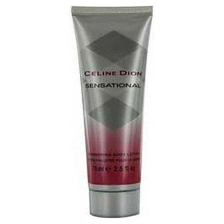 Celine Dion Sensational by Celine Dion for Women: Shimmer Body Lotion 2.5 OZ + Beyond BodiHeat Patch, 1 Ct