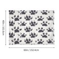 thumbnail image 2 of Tapestry Wall Hanging Abstract Paws Prints Tapestries Home Decor for Bedroom Aesthetic 60 X40 IN, 2 of 3