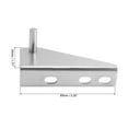 thumbnail image 2 of Inoxidable Acero Bisagra Congelador Puerta Bisagras Centro Columna Bisagra Izquierda Eje Diámetro 0.28-Pulgadas para Refrigerador con Tornillos Paquete de 2 Unique Bargains bisagras de puerta, 2 of 5