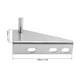 thumbnail image 2 of Inoxidable Acero Bisagra Congelador Puerta Bisagras Centro Columna Bisagra Izquierda Eje Diámetro 0.28-Pulgadas para Refrigerador con Tornillos Paquete de 2 Unique Bargains bisagras de puerta, 2 of 5