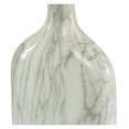 thumbnail image 6 of DecMode 6"W, 13"H Faux Marble Gray Ceramic Vase, Set of 3, 6 of 19