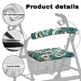 thumbnail image 5 of HELLHERO Dragonfly Flowers Walker Rollator Seat Back Cover Removable and Washable Rollator Seat Cover and Waterproof Easy to Use, 5 of 7