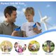 thumbnail image 5 of Walkie-talkies recargables para niños, intercomunicador de larga distancia de 3 km, regalo de Navidad, juguetes para niños (azul), 5 of 5