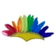 thumbnail image 5 of Diadema de plumas, tocado de plumas, decoración, tocado de corona para fiesta multicolor, 5 of 8