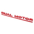 thumbnail image 4 of NS Dual Motor Emblem Decals 3D Letter Rear Trunk Sticker For Tesla Model 3 Y X S red, 4 of 4