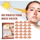 thumbnail image 1 of Protector solar facial, protector solar para la cara, apósito nasal para exteriores, tiras nasales para exteriores, protección nasal, protección solar para deportes de verano, tiras nasales de protecc, 1 of 5