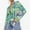 Green, variant on AOOCHASLIY Christmas Day Women Blouse Women's Loose Casual Fashion Printed Long Sleeve Lapel Jacket Suit Coat