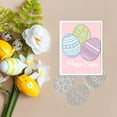 thumbnail image 2 of 10 Style Easter Eggs Cutting Dies Easter Carbon Steel Die Cuts for DIY Crafting Embossing Stencil Template for Easter Background Card Making Scrapbooking Decoration DIY, 2 of 8