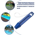 thumbnail image 3 of Termómetro de piscina Termómetros de agua premium con grados de cuerda y lecturas precisas Carevas Termómetro, 3 of 7