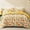 Floral Yellow, variant on Exclusivo Mezcla Floral Quilt Set King Size, 3-Piece Reversible Quilt Bedding Set with Botanical Yellow Flower Pattern, Lightweight and Soft Bedspread Coverlets