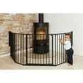 thumbnail image 3 of BabyDan Flex XL Modular Safety Gate 35.4" - 109.5", Black, 3 of 5