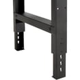 thumbnail image 6 of Adjustable Height Workbench C-Channel Leg, 72"W x 36"D, 1-3/4" Maple Top Square Edge, Black, 6 of 6